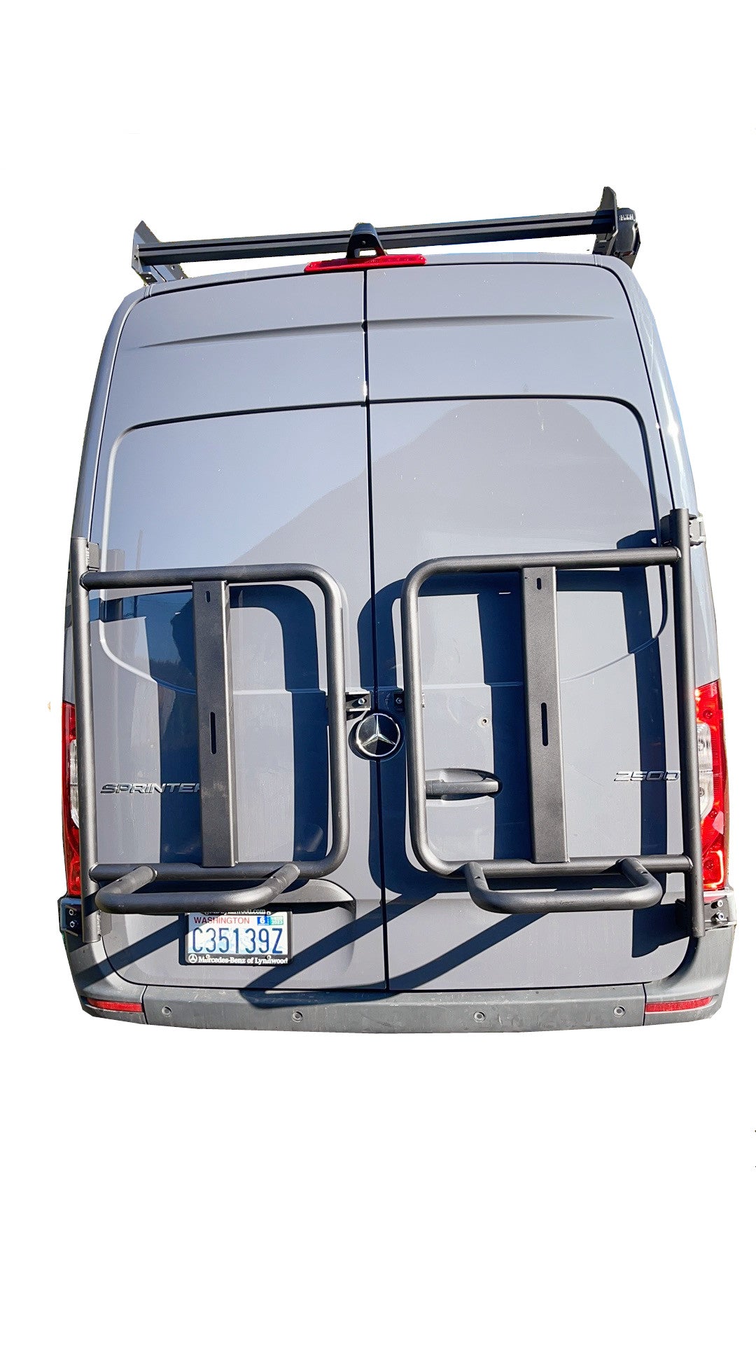 Sprinter Rear Tire Rack/Box Mount