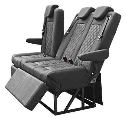 Triple  Reclining Seat Bed 55 Inch Width