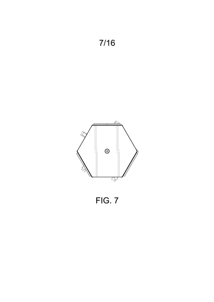 Organisateur d'outils roulant hexagonal rotatif à 360° Koolands