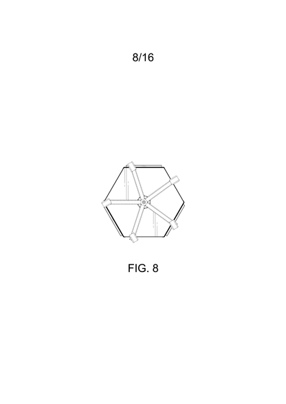 Organisateur d'outils roulant hexagonal rotatif à 360° Koolands