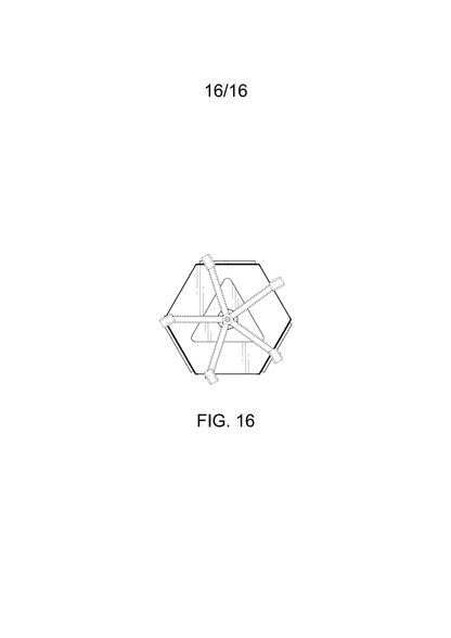 Organisateur d'outils roulant hexagonal rotatif à 360° Koolands