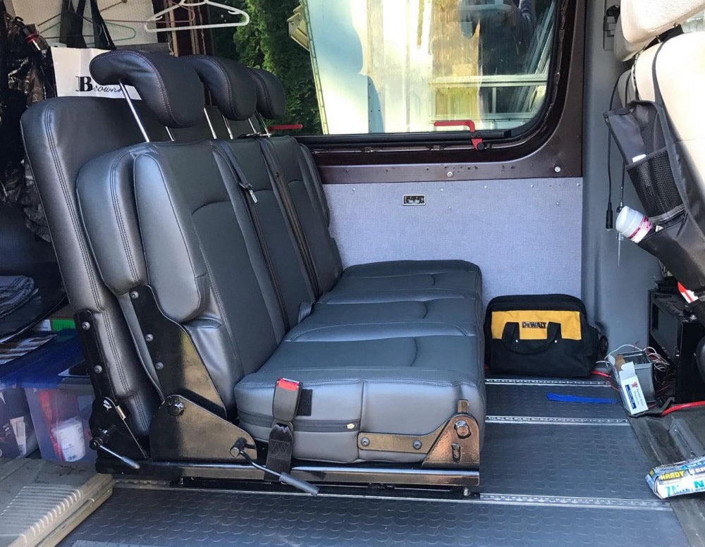 Dinette Bed Sprinter Van Seat Bed Bench Bed System Van Life Sleep